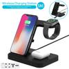 F16 Wireless Charger 5 In 1 Wireless Charging Station for Multiple Devices 15W Fast Charging Dock