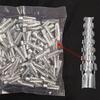 50Pcs Metal Expansion Screws Pipe Drilling Plug High Strength Metal Fasteners Expansion Tube Tapping Screws