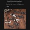 Animal Shape Multifunctional Keychain Tool: EDC Outdoor Accessory