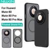 Pouzdro na telefon Huawei Mate 80 Pro Max Nillkin Super Frosted Shield Pro Magnetické Pevný PC+TPU Kryt Zadní kryt odolný proti nárazům