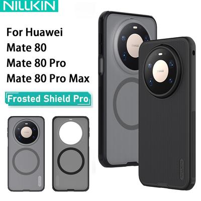 Pouzdro na telefon Huawei Mate 80 Pro Max Nillkin Super Frosted Shield Pro Magnetické Pevný PC+TPU Kryt Zadní kryt odolný proti nárazům