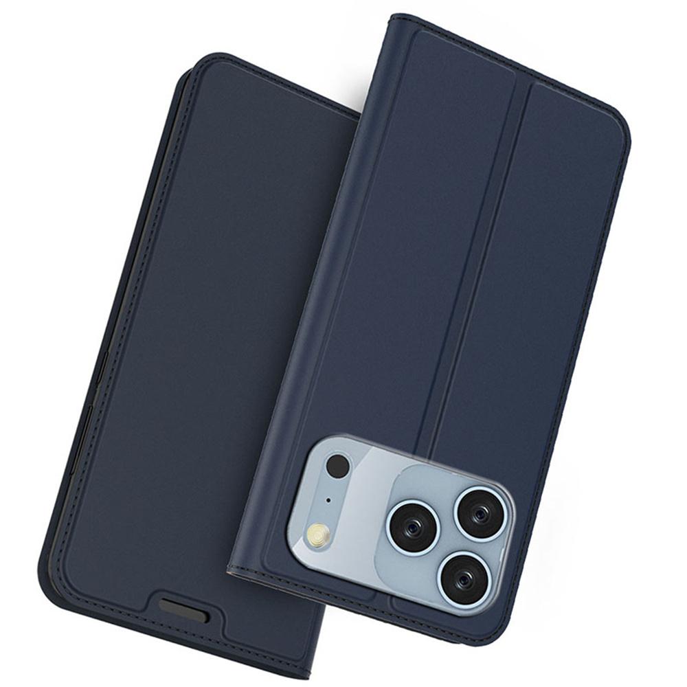 

For iPhone 17 Pro Max Case PU Leather Phone Cover with Card Holder Stand