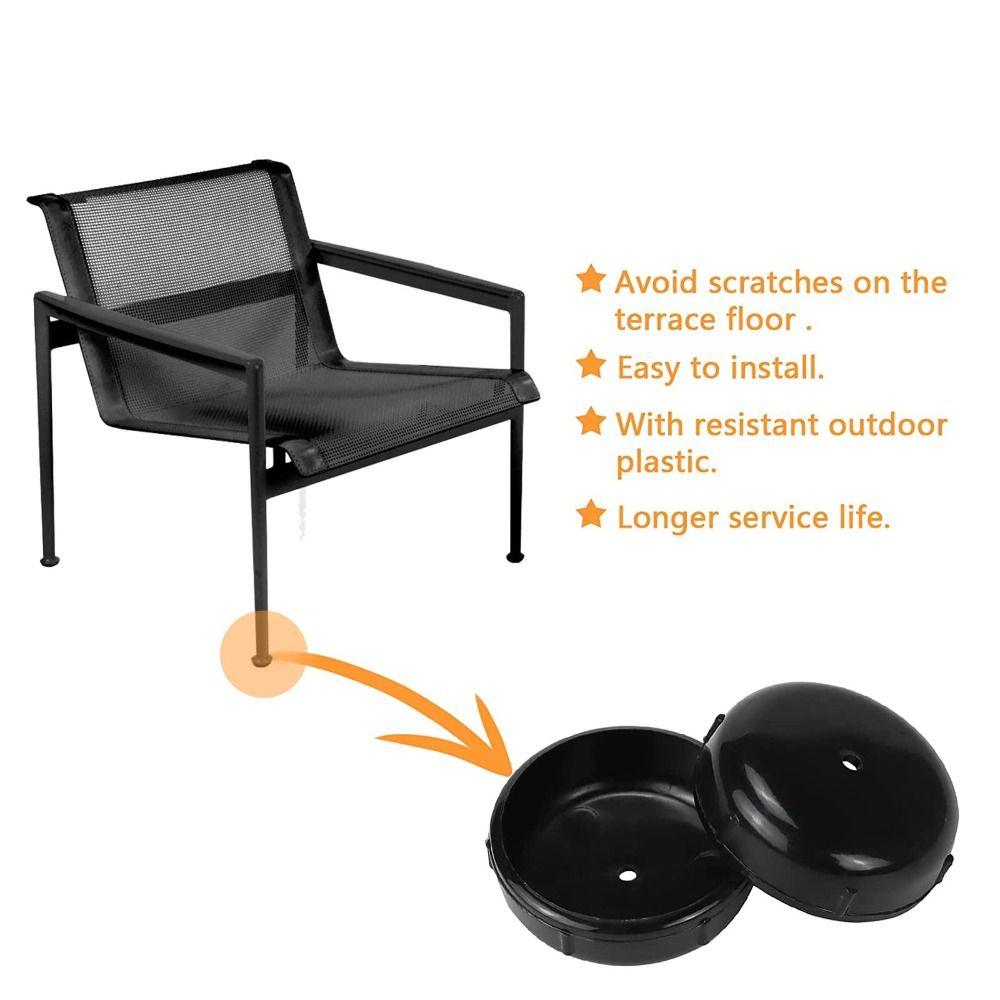 16/20/32PCS Floor Protection Furniture Feet Caps Plastic Outdoor Chair Glides Patio Chairs