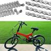 9 Speed Mountain Bicycles Chain, Mountain Bike Road Hybrids Cycle Chain 112 Link Quick Releases Link Bike Speed Chain