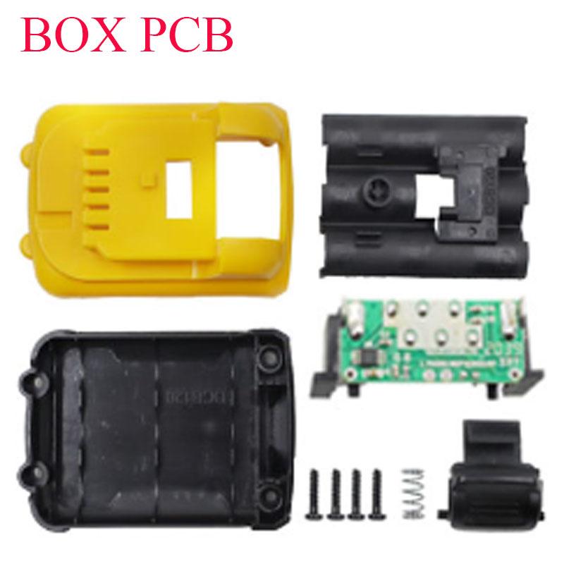 DCB120 Battery Plastic Case PCBA Charging Protection Circuit Board Box For DeWalt 10.8V 12V Li-ion Battery Dcb125 Dcb127 Shell