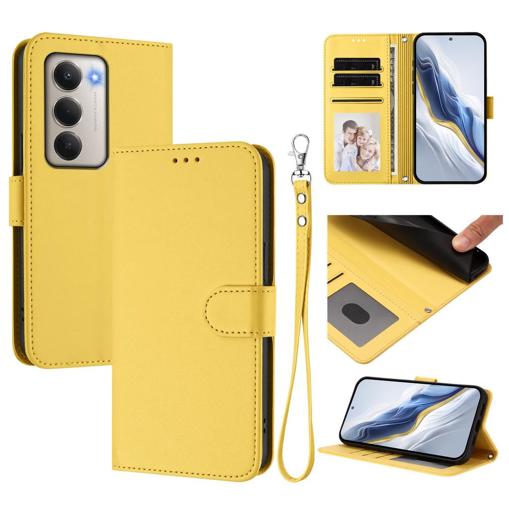 Einfarbiges Portemonnaie Leder Flip Case Für iPhone 12 13 14 15 16 17 Pro Max 17 Air 16E 16 15 14 Plus 12 13 Mini Handyhülle Funda