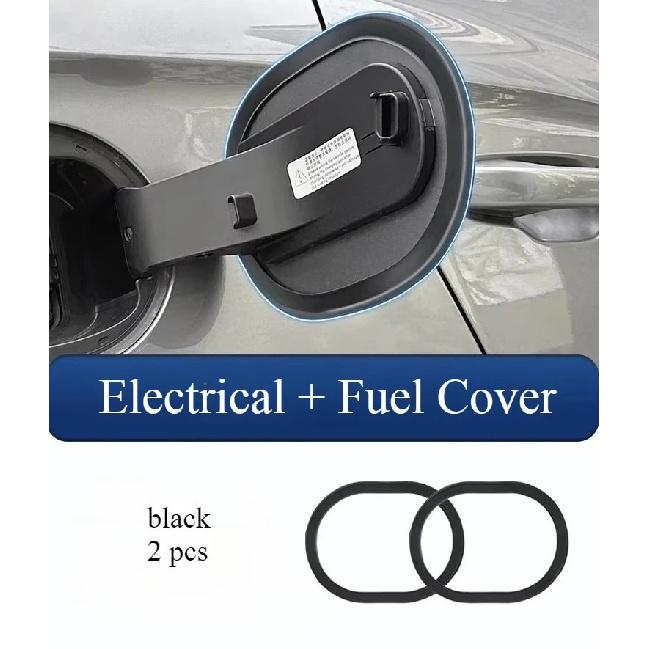 For BYD SONG PRO DMI 2025 Car Fuel Tank Cover Sealing Strip Charging Cover Sealing Ring Rainproof Dustproof Car Accessories
