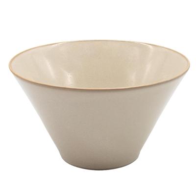 Aito Manufacturing Rice Ramen Diameter 17 X Depth Minoyaki Udon Dishwasher Microwave Made In Japan 0517310 Co., Ltd. "Natural Color" Bowl, Plate,
