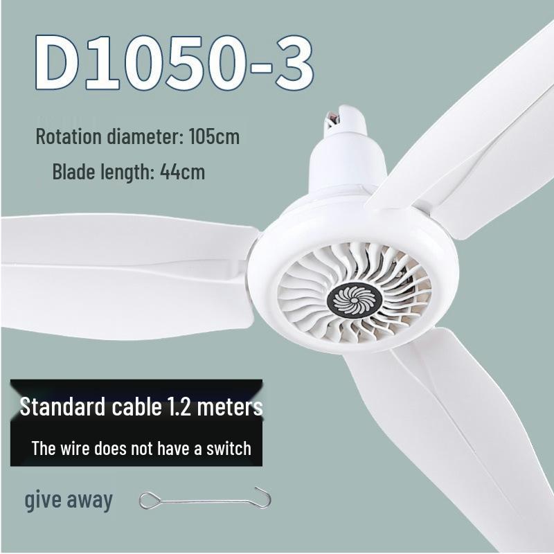 High Power Ceiling Fan with Plastic Blades & Remote, Ideal for Home, Restaurant, Bedroom, Living Room, Workshop, and Hall