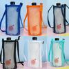 Mesh Water Cup Bag With Retractable Strap Cup Accessories Water Bottle Cover Umbrella Storage Visible Bag Outdoor Camping