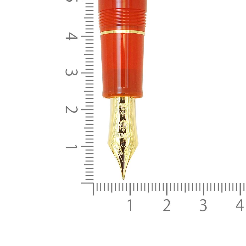 Fountain Pen Limited Professional Gear Gold Fire Original Ink 10330147 [M/Medium]