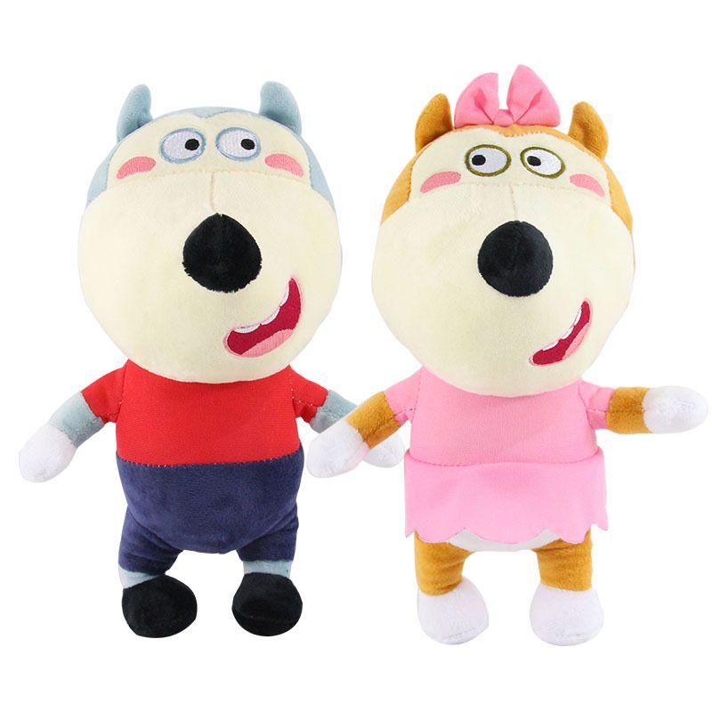 Adorable 25cm Wolfoo Lucy Plush Toy Soft And Cuddly Stuffed Cartoon Doll