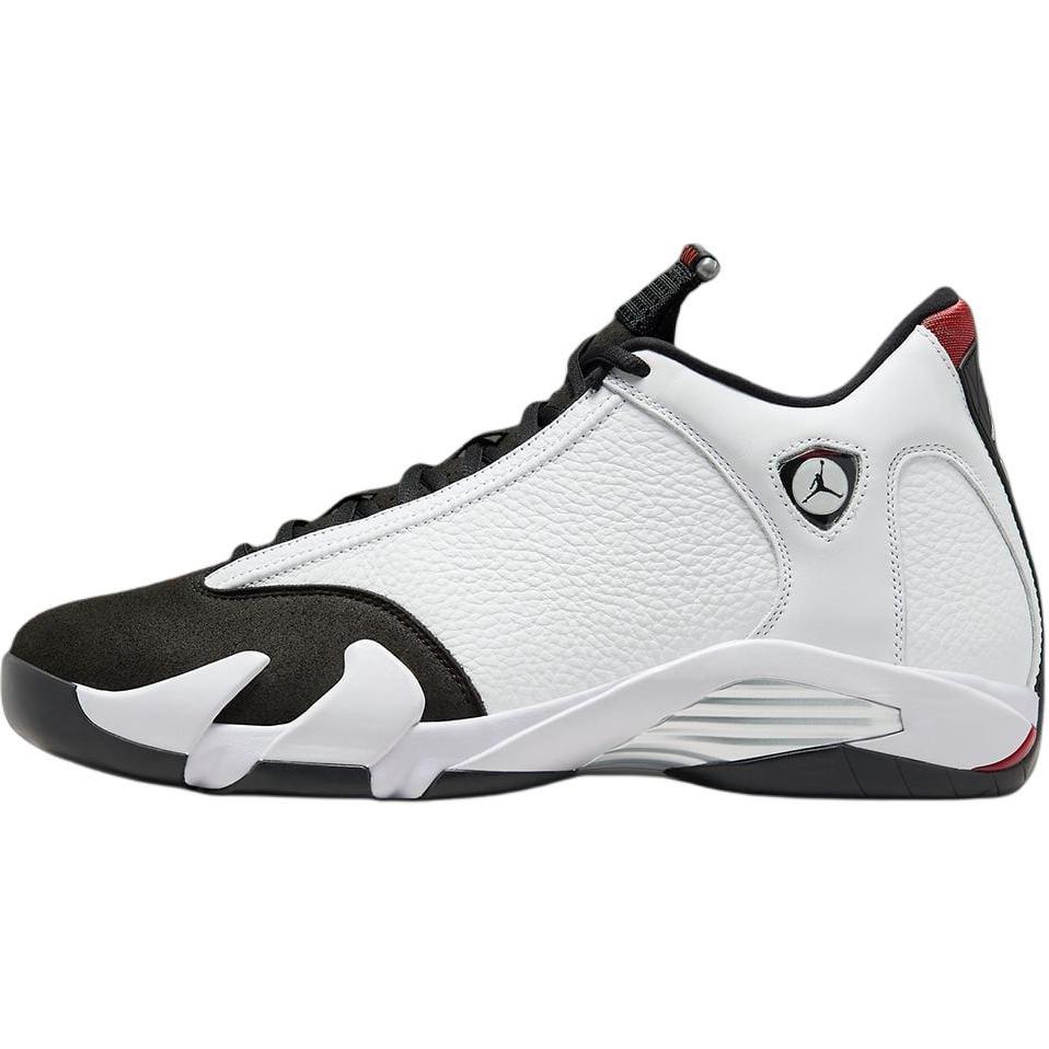 

Новые Jordan Air Jordan 14 Нескользящие Износостойкие Полувысокие Детские Баскетбольные Кроссовки Белый Черный Подростковые 487524-160 39