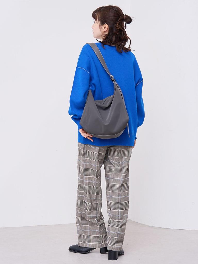 Cohen Classic Easy Beauty Check Wide Pants (Web-Exclusive Sizes Available) 76406000020 1550 MD.GRAY (15) M