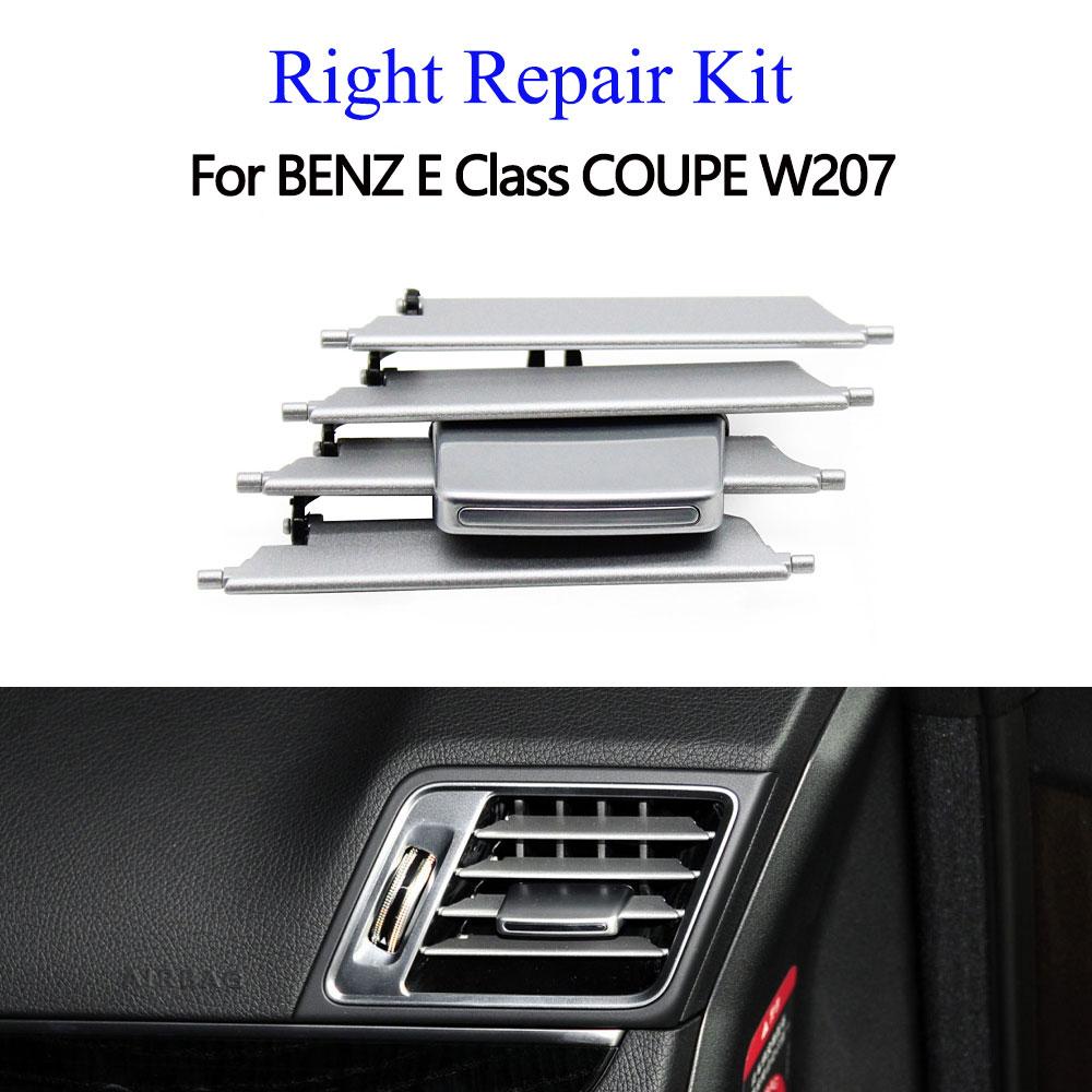 Front Dashboard Middle Left Right Air Conditioner AC Vent Grille Outlet Clips Repair Kit For BENZ E Class COUPE W207 E350