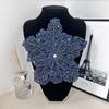 Embroidered Flower Multi-layer Appliques Sequin Clothing Applique Clothing Patches  Women