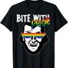 Bite With Pride Vampire Dracula Gay Pride LGBT Halloween T-Shirt