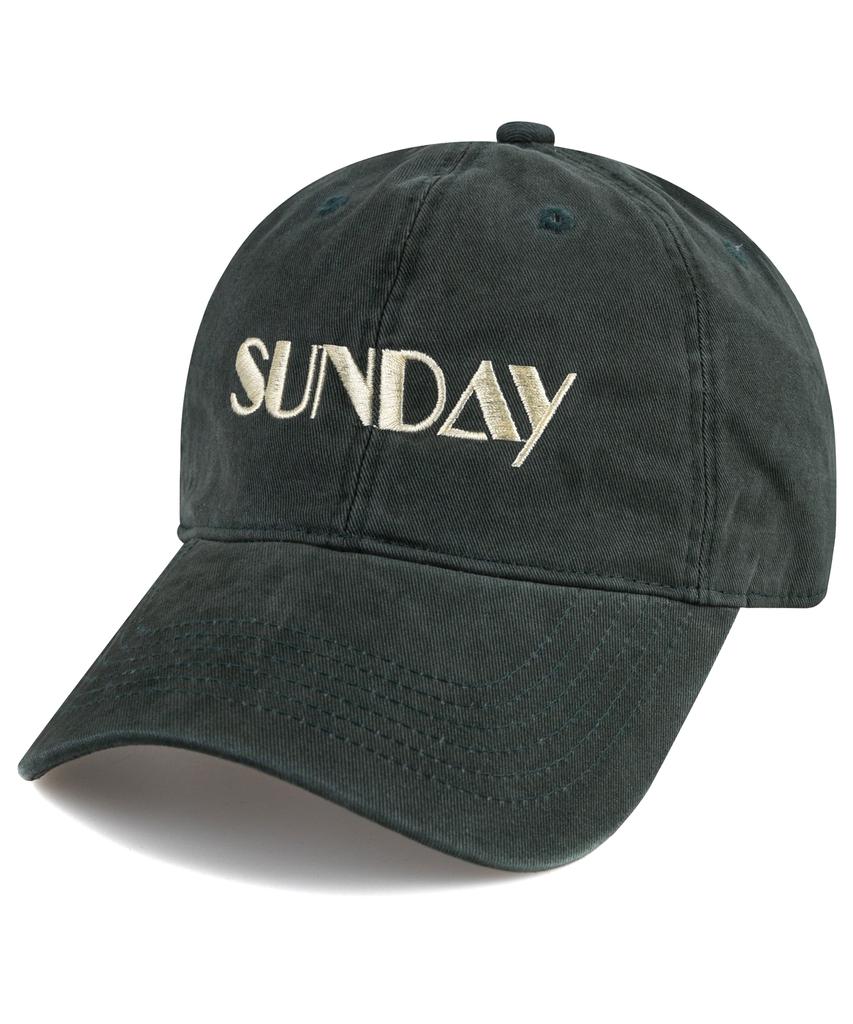 Wig Sunday Cation Ball Cap - Dark Green
