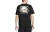 Nike Max90 T Shirts Men's Black Crew Neck Moderate Straight Fit FV4047-010
