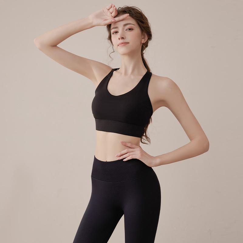 Women's Spring & Autumn Sports Bra: Versatile Yoga Vest for Running & Pilates