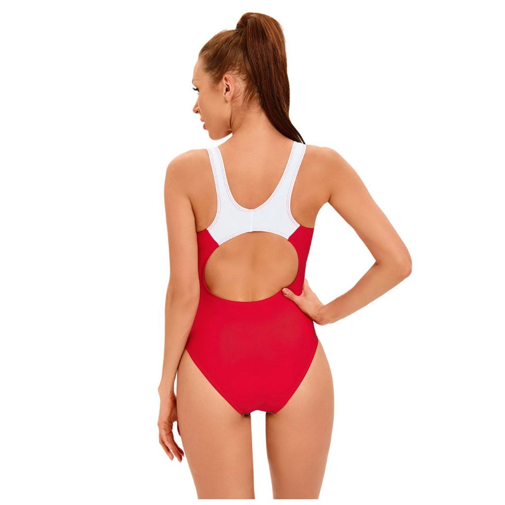 Damskie jednoczęściowe bikini seksowny strój kąpielowy z wysokim stanem plażowe stroje kąpielowe damski letni strój kąpielowy 5 kolorów