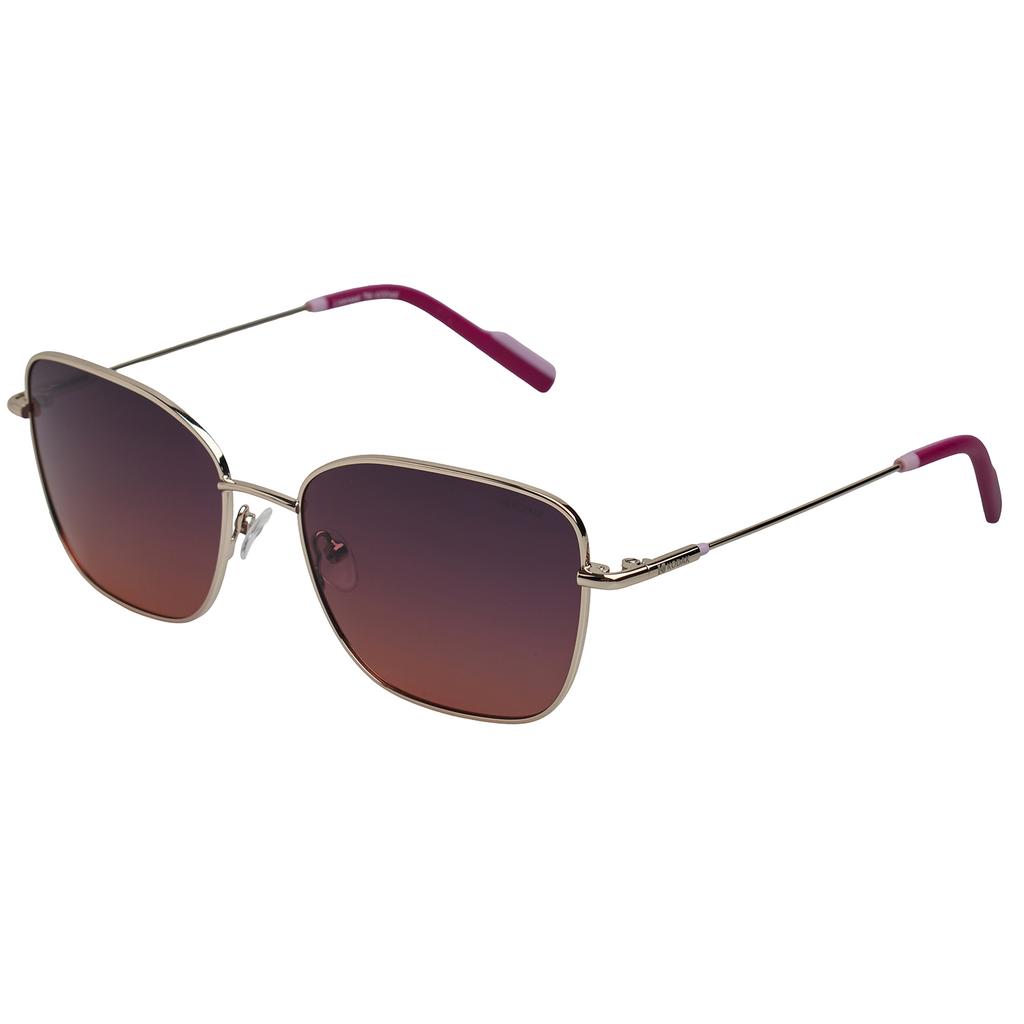 Gafas de Sol Cuadradas de Metal Polarizadas CF90109 para Mujer