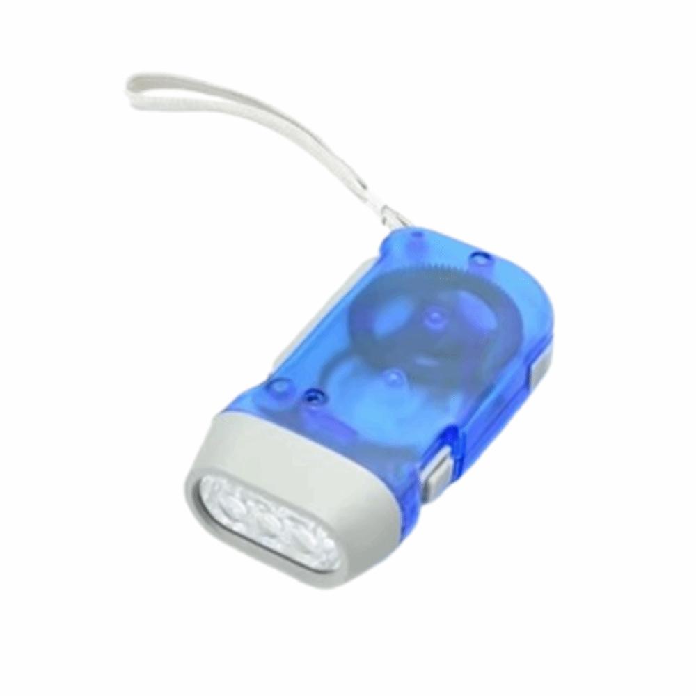 Hand Pressing LED Flashlight Rechargeable Energy Saving Charging Torch Solar Powered Portable Outdoor Camping Flashlight