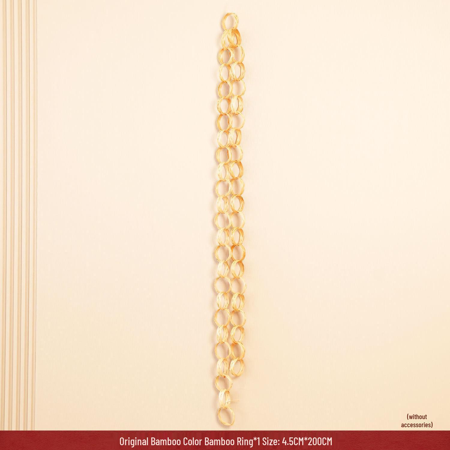 Festive Bamboo Woven Fu Character Firecracker Wall Hanging for Chinese New Year Decor and Photography
