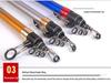 High Carbon Surf Fishing Rod, 3.6-5.4m, Strong & Durable for Spinning and Casting, Long Section Design