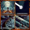 Festival Banner Night Setting Halloween Decor Ghost Banner Spooky Design Halloween Banner For Haunted House Night Event Outdoor