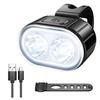 Bike Light for Night Riding USB Rechargeable Bicycle Lights Front Back for Cycling Safety IPX5 Waterproof for Mountain Road Bike
