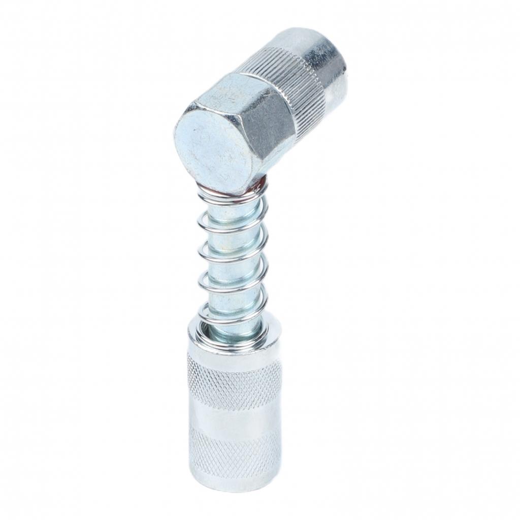 Carbon Steel Construction 90 Degree Tool Grease Coupler Adapter