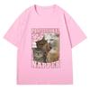 Professional Napper Funny Cat Meme Tshir Women Casual Tshirt Vintage Fashion Aesthetic T Shirts Streetwear Graphic T Shirts YK