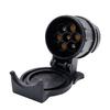 13 To 7 Pin Durable Plug Adapter Trailer Connector 12V Towbar Towing Waterproof Plugs Socket Adapter Protect Connections RV Accessories