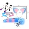 Yemax Anal Nipple Cat Ear Human SM Adult Cosplay For SM Uniform SM 4 Piece Set Pink Plug, Tail, Clips, Headband, Choker, Collar, Goods, Women's Set,
