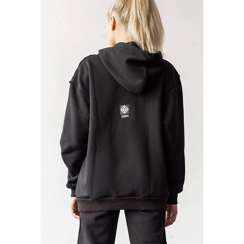 Fleece Hoodie with Reverse Seams A5 TotalFit (06399630)