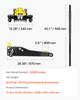 VEVOR Low Profile Floor Jack, Max 2 Ton Capacity, Steel Racing Floor Jack with Dual Pistons Quick Lift Pump