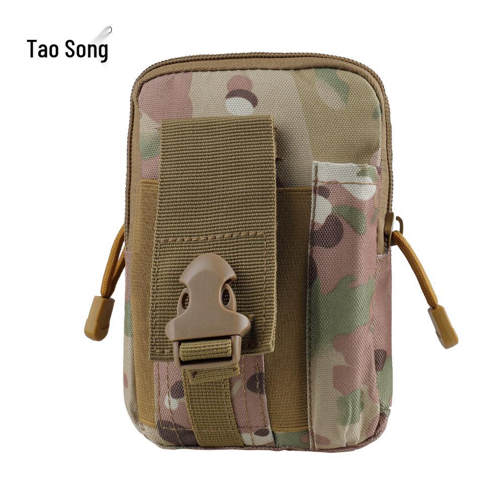 

Multifunctional Tactical Waist Bag - Outdoor Belt Phone Pouch for Military Enthusiasts