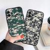 LO18 Camouflage Soft Shell Phone Case for Samsung Galaxy S20 S21 S22 Ultra FE + Plus A21S A22 A24 A25 A26 A30 A30S A31