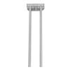 Swivel Towel Bar Swing Out Towel Rack for Bathroom Wall Towel Holder 304 Stainless Steel 2 Arm