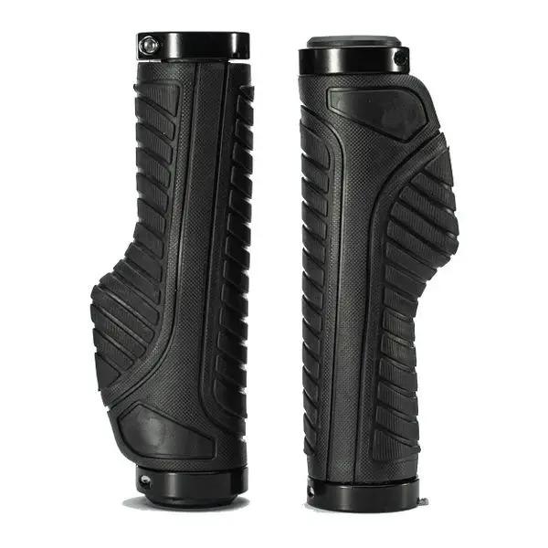 Bicycle Grips MTB Road Bike Double Lock Rubber Handlebar Grips Anti-Skid Shock-Absorbing Bike Grips Handlebar