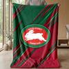 Coperta in Pile Flannel South Sydney Rabbitohs Coperta Calda e Accogliente per Divano Letto Viaggio Uso in Tutte le Stagioni