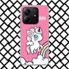 Pink Unicorn Rainbow Phone Case for Xiaomi Redmi Note 15 14 14S 13 12 12S 11 Pro Plus 11E 11T 11S 10S 5G Soft Cover Fundas Redmi