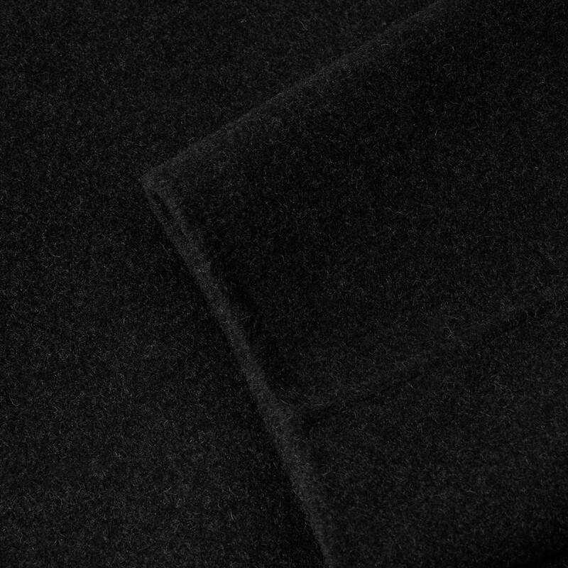 eifini Women's Hooded Wool Blend Short Coat