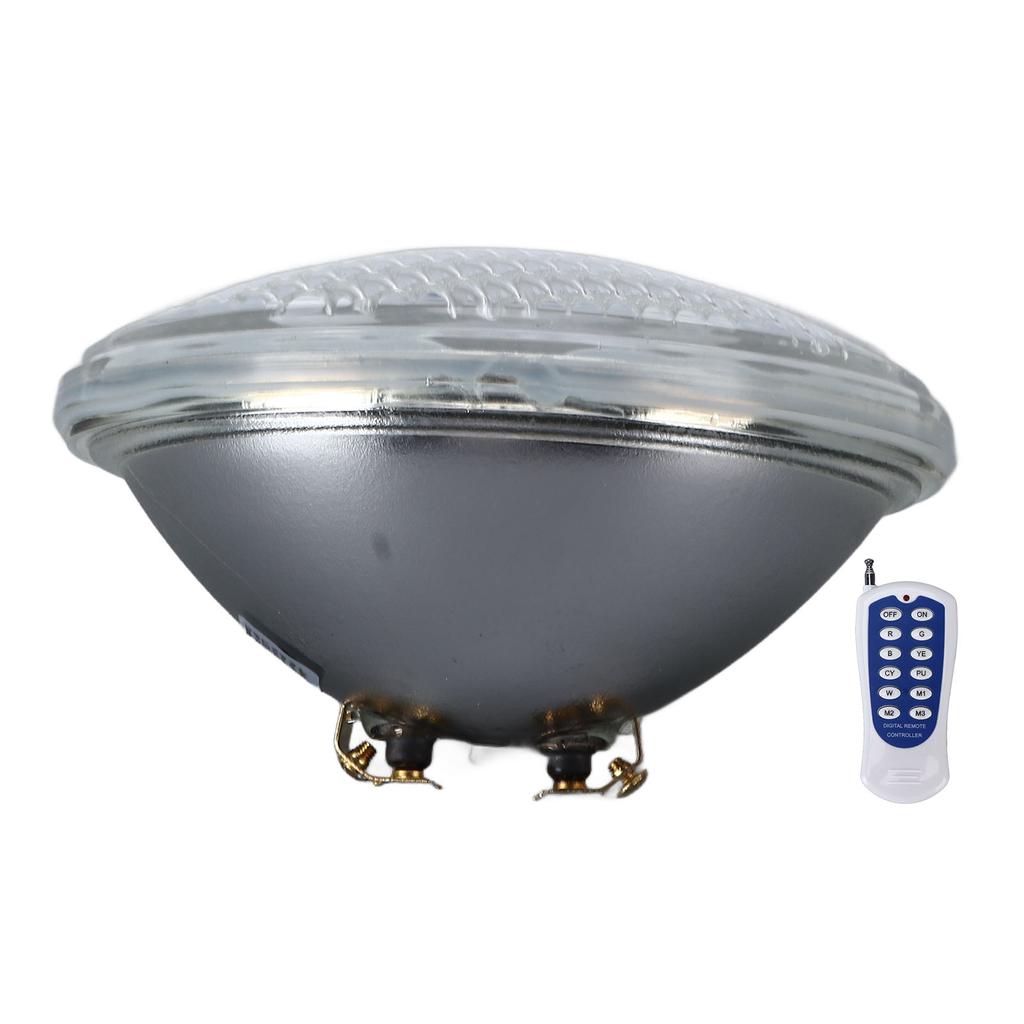 18W LED Swimming Pool Light RGB 12V IP68 Waterproof Underwater Light Remote Control Colorful Pond