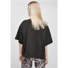 T-shirt manches courtes femme Urban Classics Organic Heavy - noir - 5XL
