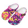 Printed Garden Shoes EVA Clogs Women Men Lightweight Breathable Slip On Beach Pool Bathroom Home Summer Sandals Daily Sandals