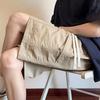Men's Knee Length Shorts Loose Fit Cargo Shorts with Drawstring Waist