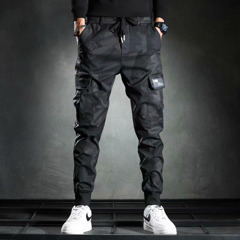 2023 Men's Camouflage Jogger Work Pants - Trendy Thin Harem Style