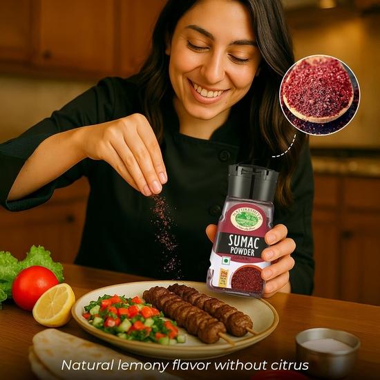 NATURESMITH SUMACPULVER KRYDDA-50g || LITEN STRÖKRYDDA ||